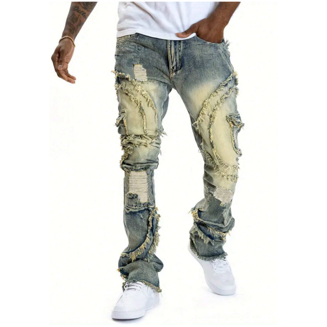 Pantalon Shanxi Étirable Slim Droit