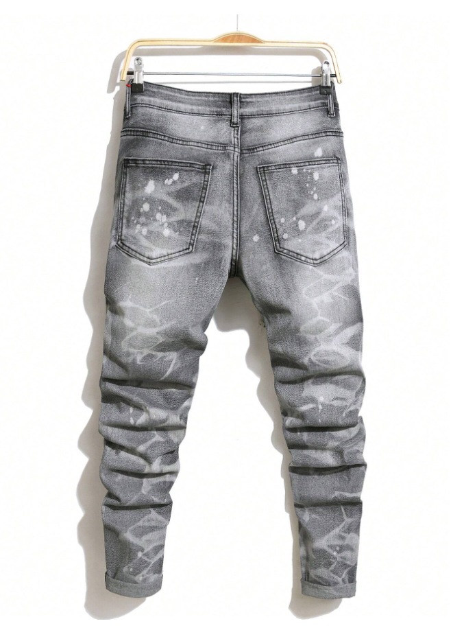 Pantalon droit extensible ajusté