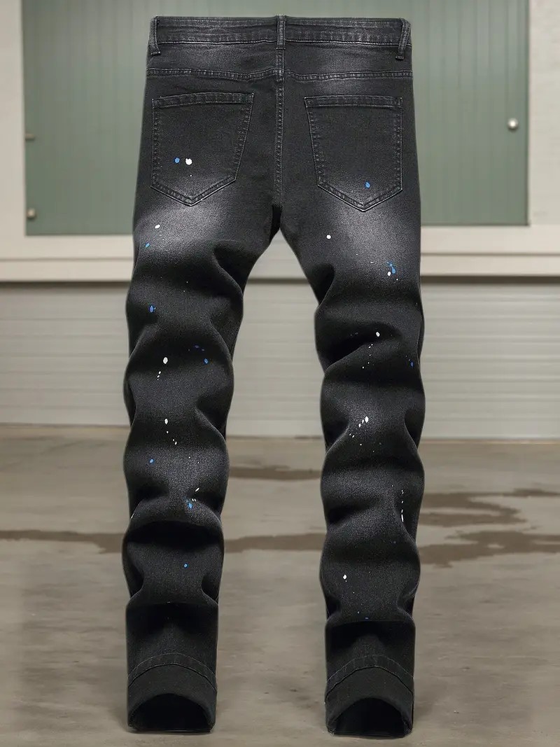 Pantalon droit élastique ajusté femme