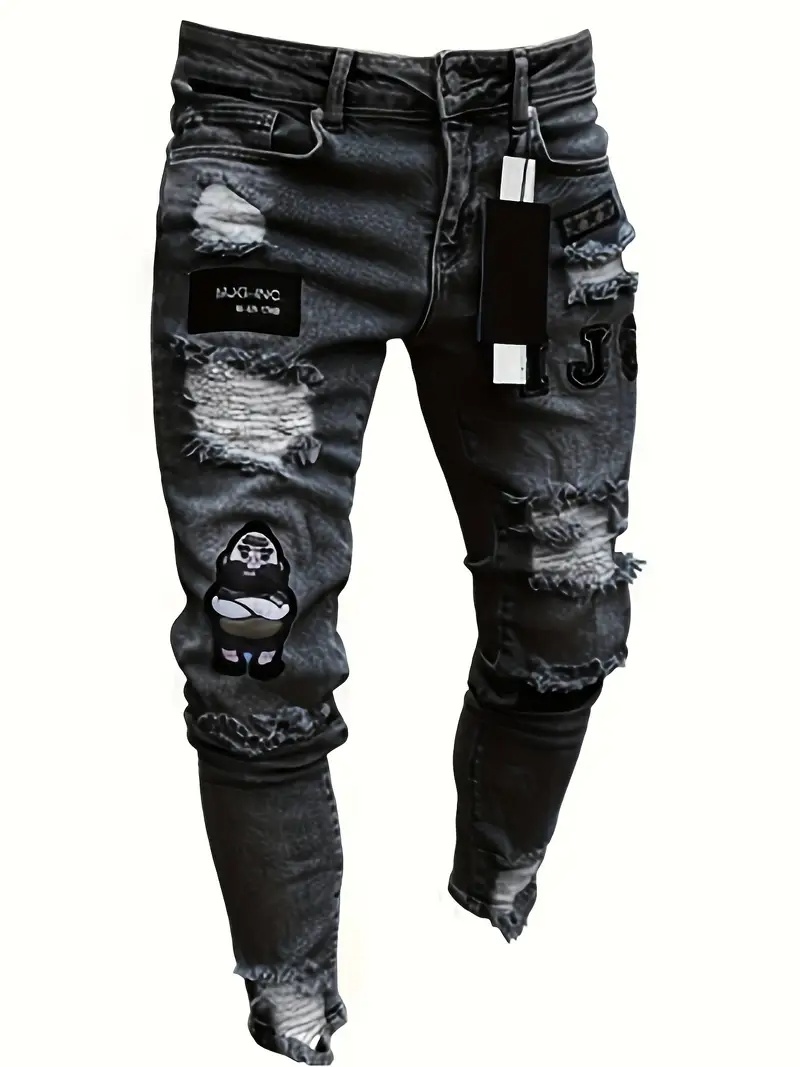 Shanxi Pantalon droit extensible mince