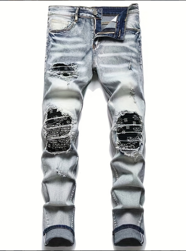 Pantalon droit slim extensible Shanxi
