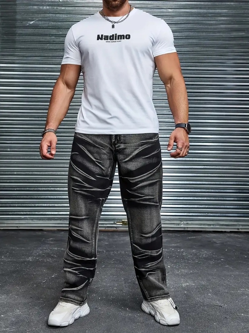 Pantalon droit mince extensible Shanxi