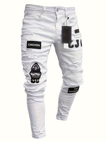 Shanxi Pantalon droit extensible mince