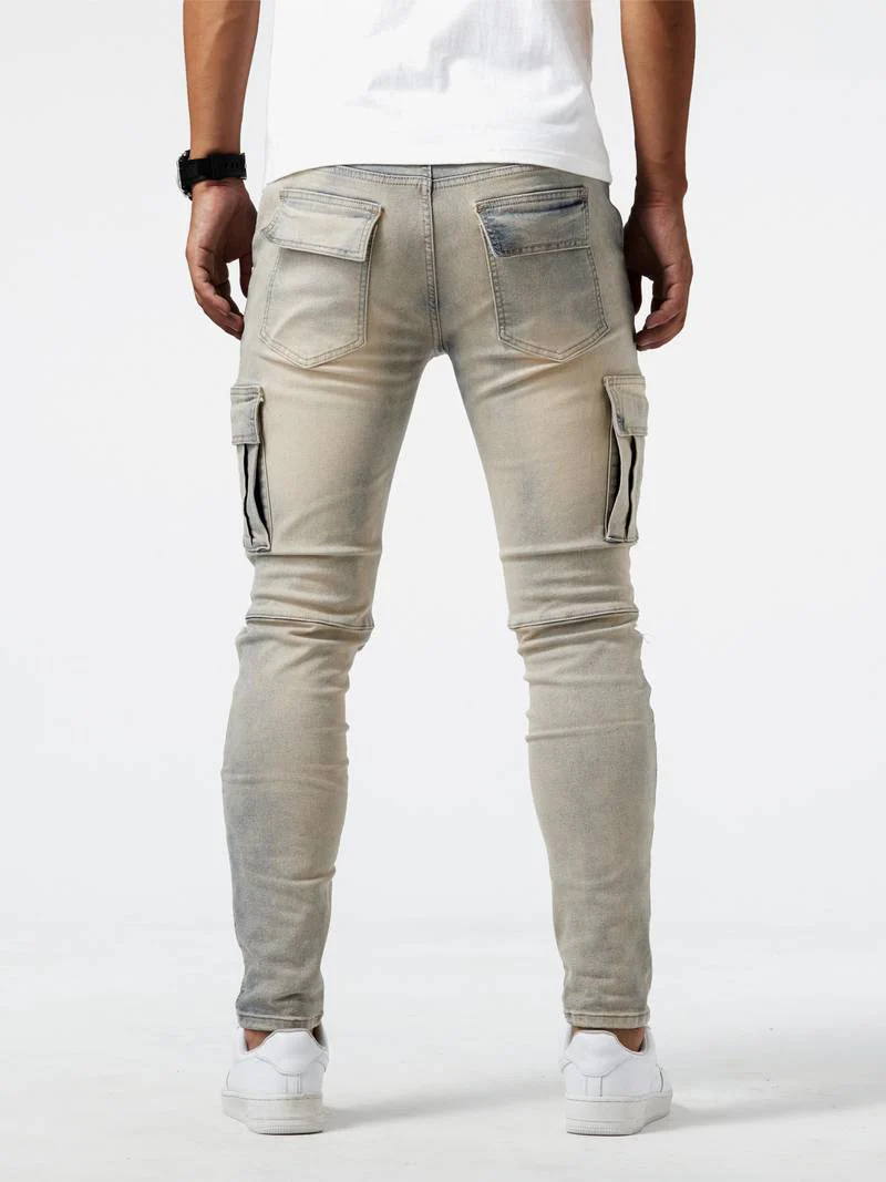 Pantalon droit Shanxi extensible ajusté