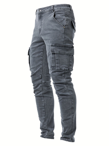 Pantalon droit Shanxi extensible ajusté