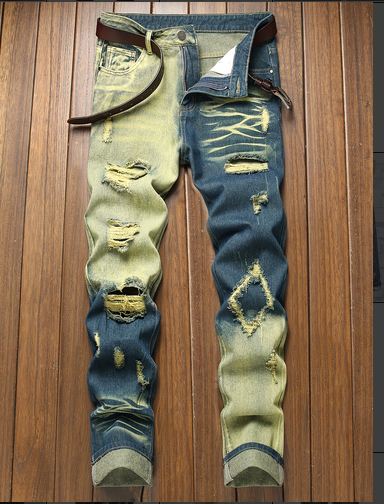 Pantalon droit Shanxi extensible ajusté