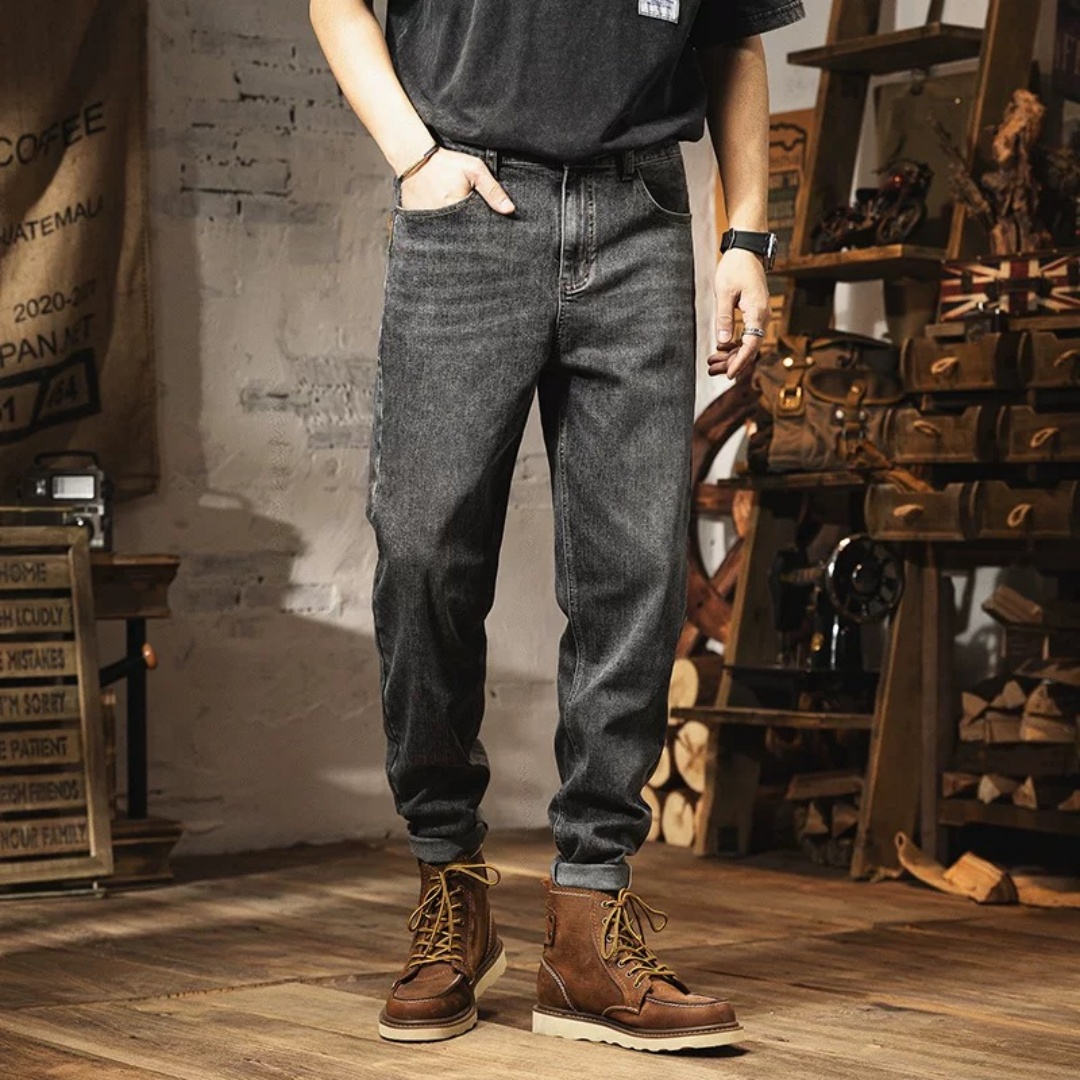 Pantalon droit ajusté Shanxi
