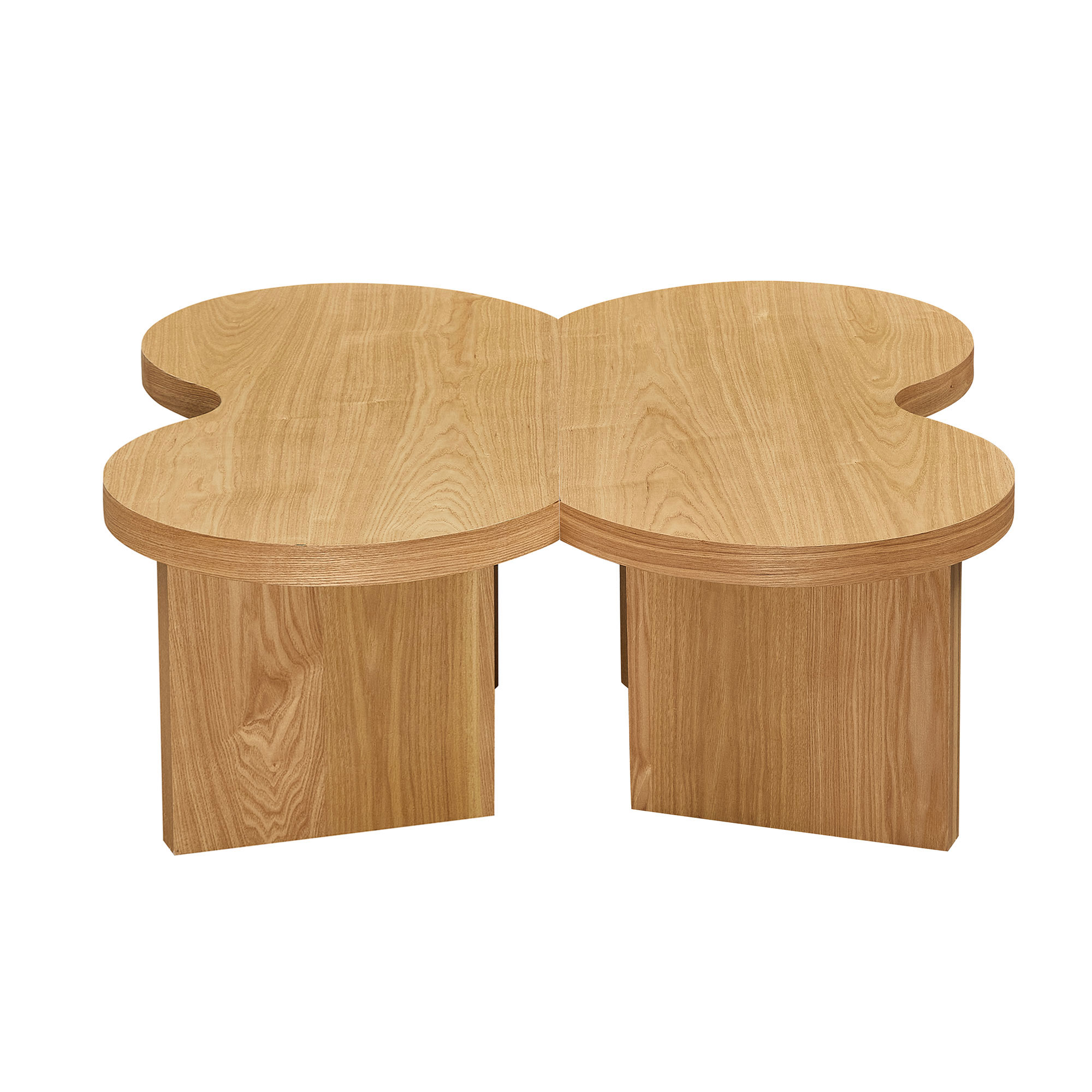 Table basse MDF papillon moderne NATURE