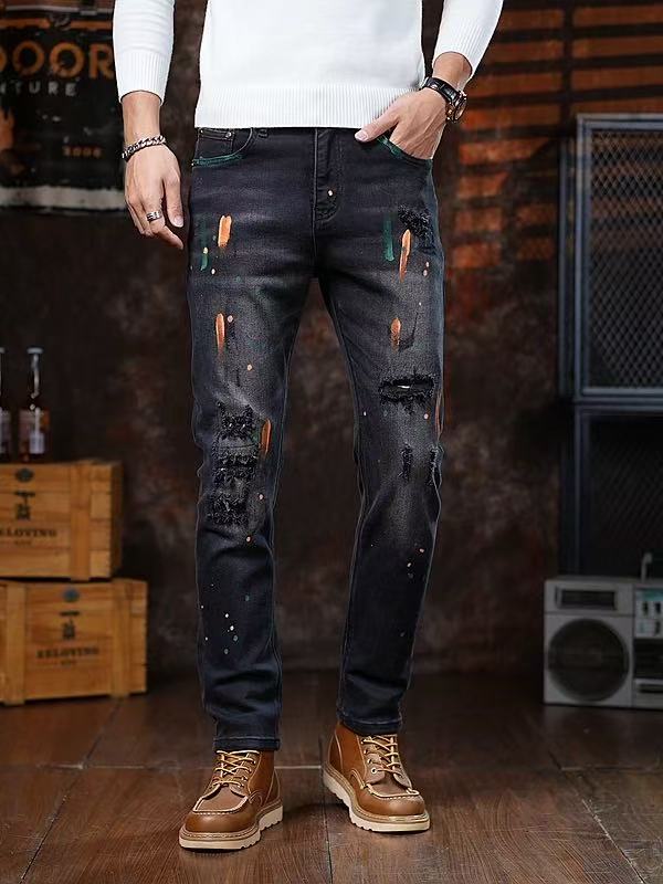 Pantalon droit petit non-extensible B2