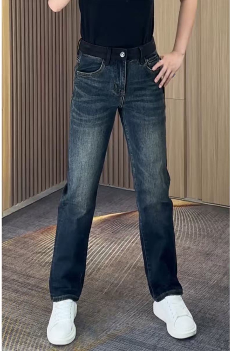 Shanxi Pantalon droit extensible mince