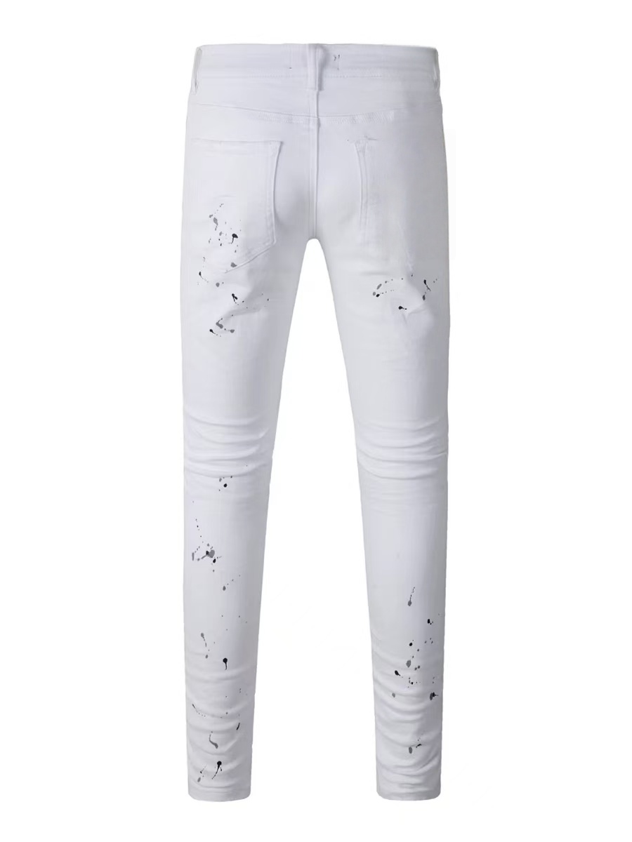 Shanxi Pantalon Droit Mince Extensible