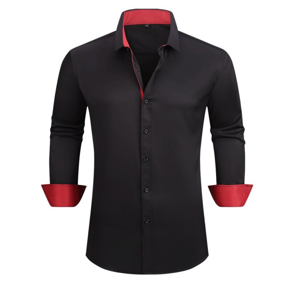 2-761 Chemise contrastée