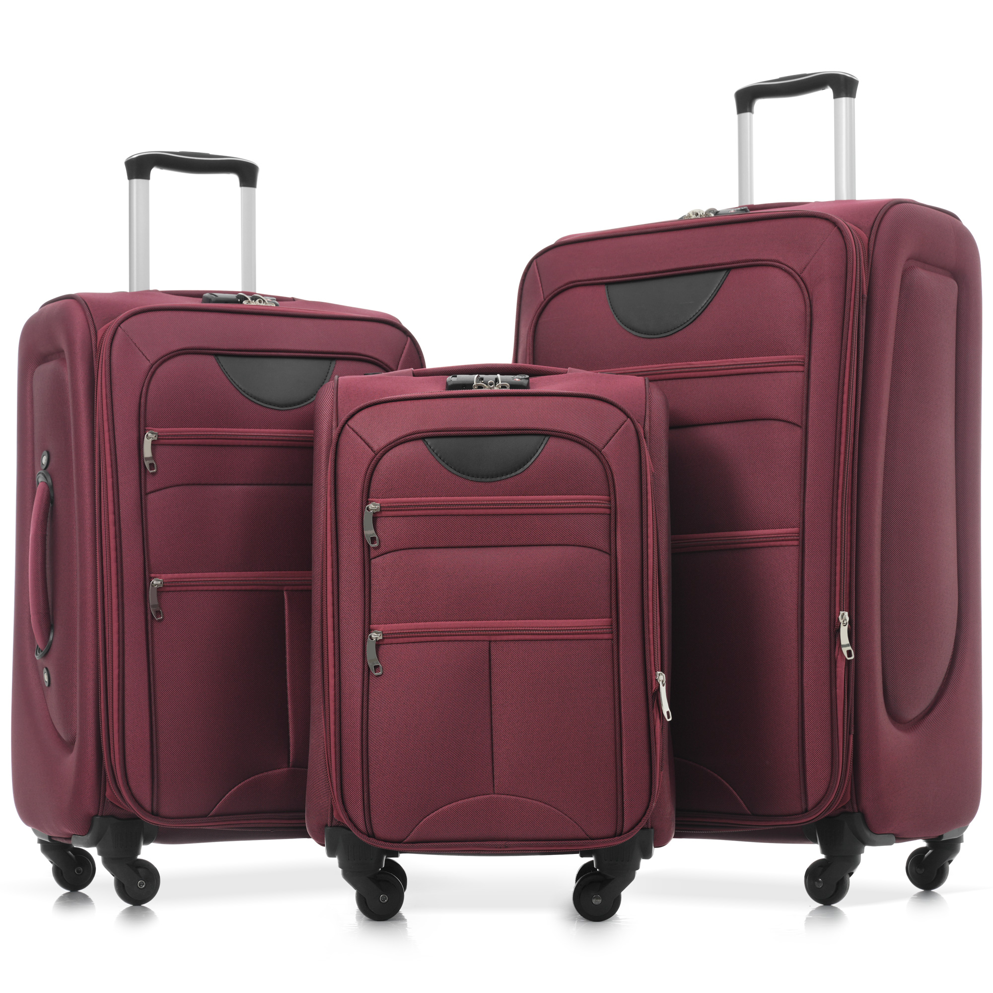 Ensemble bagages expandable 3 pièces 22 26 30 po