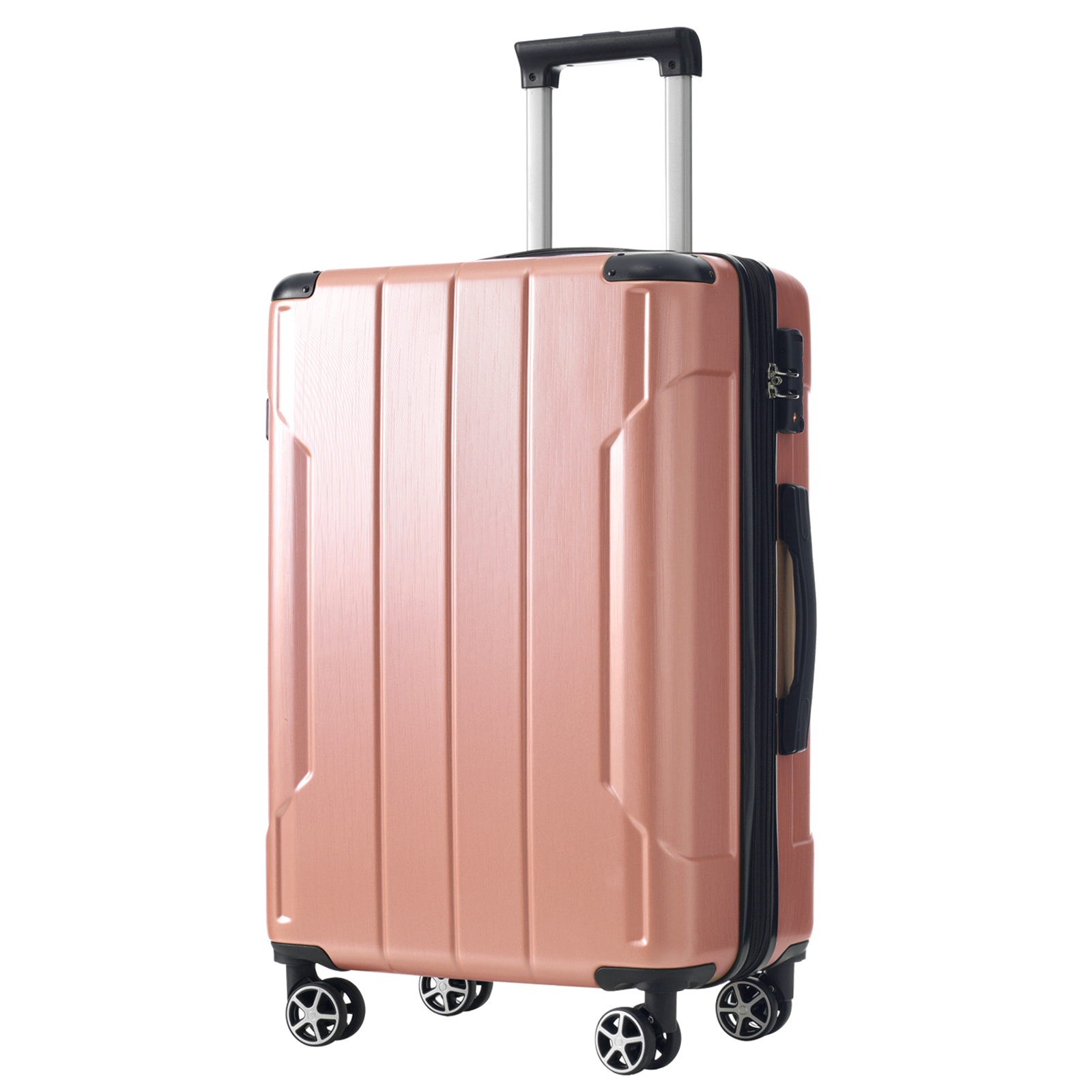 Valise rigide ABS légère 28po rose