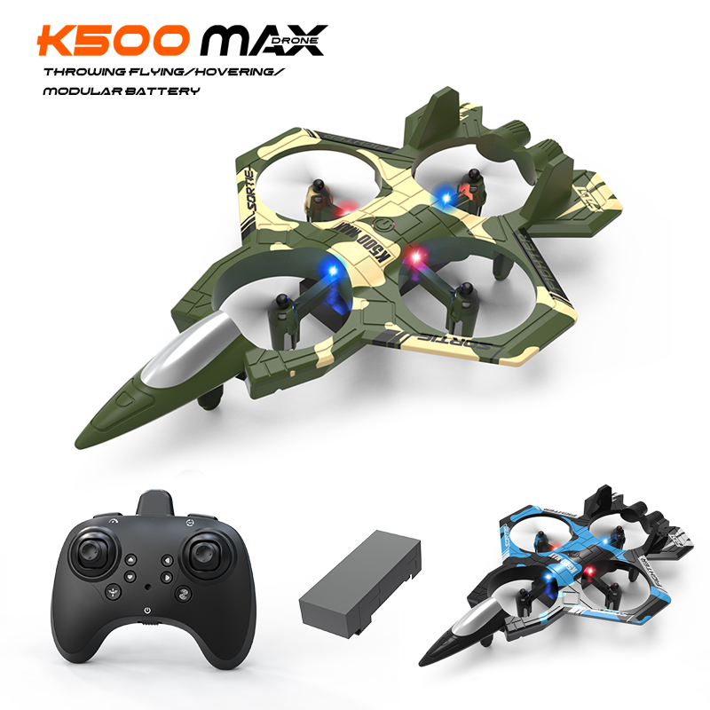 Drone K500 Vert Double Électrique