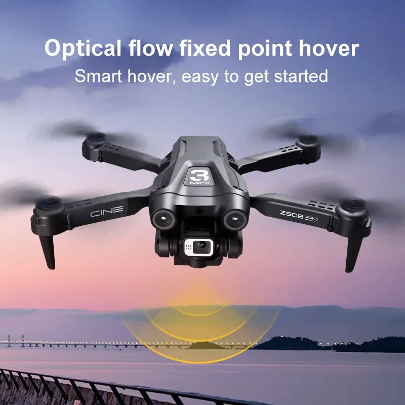 Drone Z908 double caméra double moteur noir