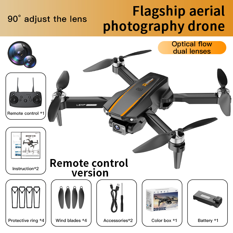 Drone H31 dual caméra brushless monoélectrique