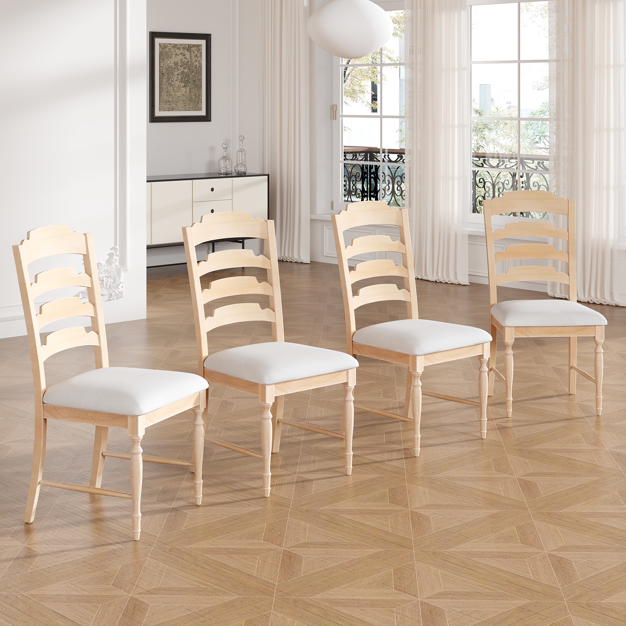 Chaises salle à manger TOPMAX set 4