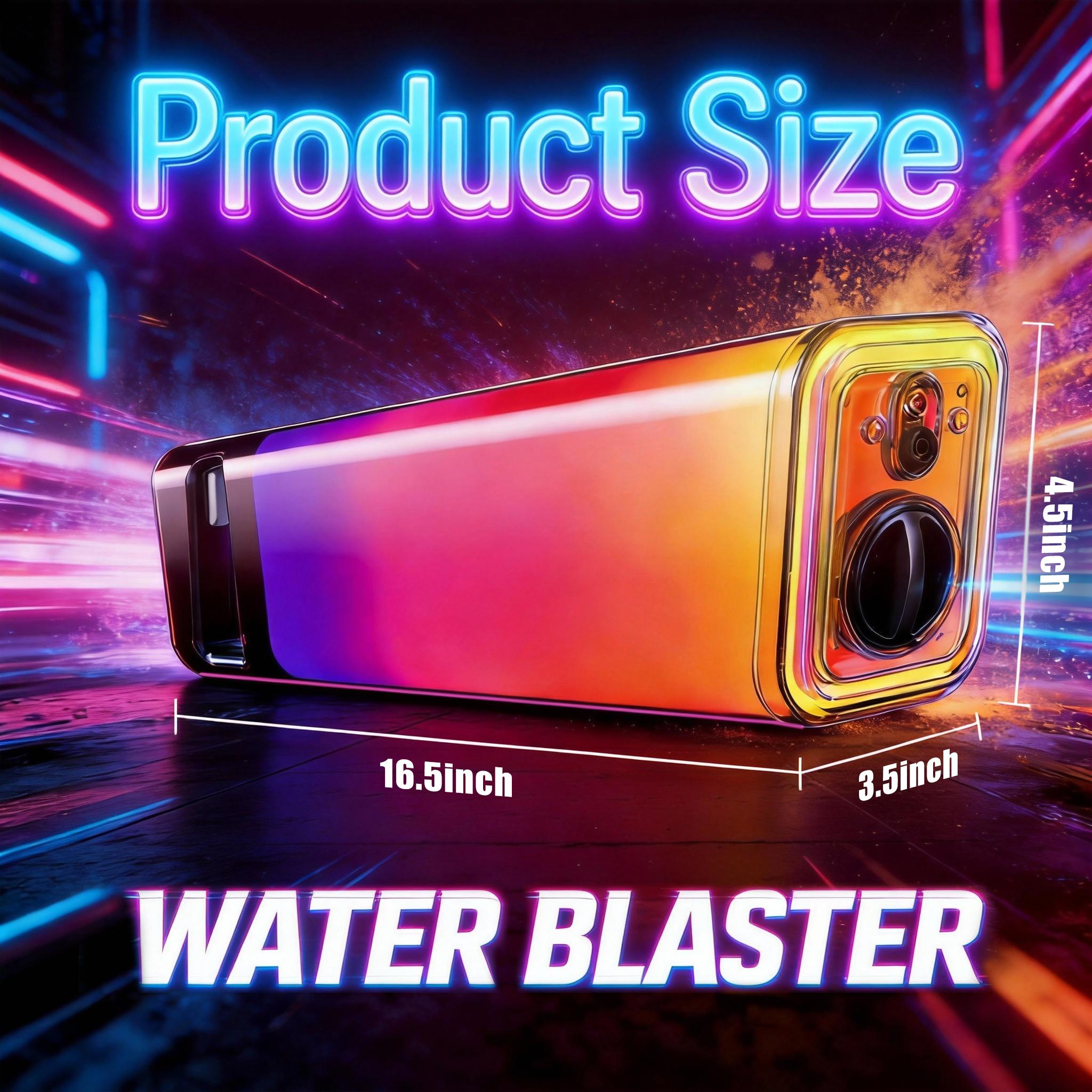 Pistolet eau électrique gradient rechargeable, jeu extérieur