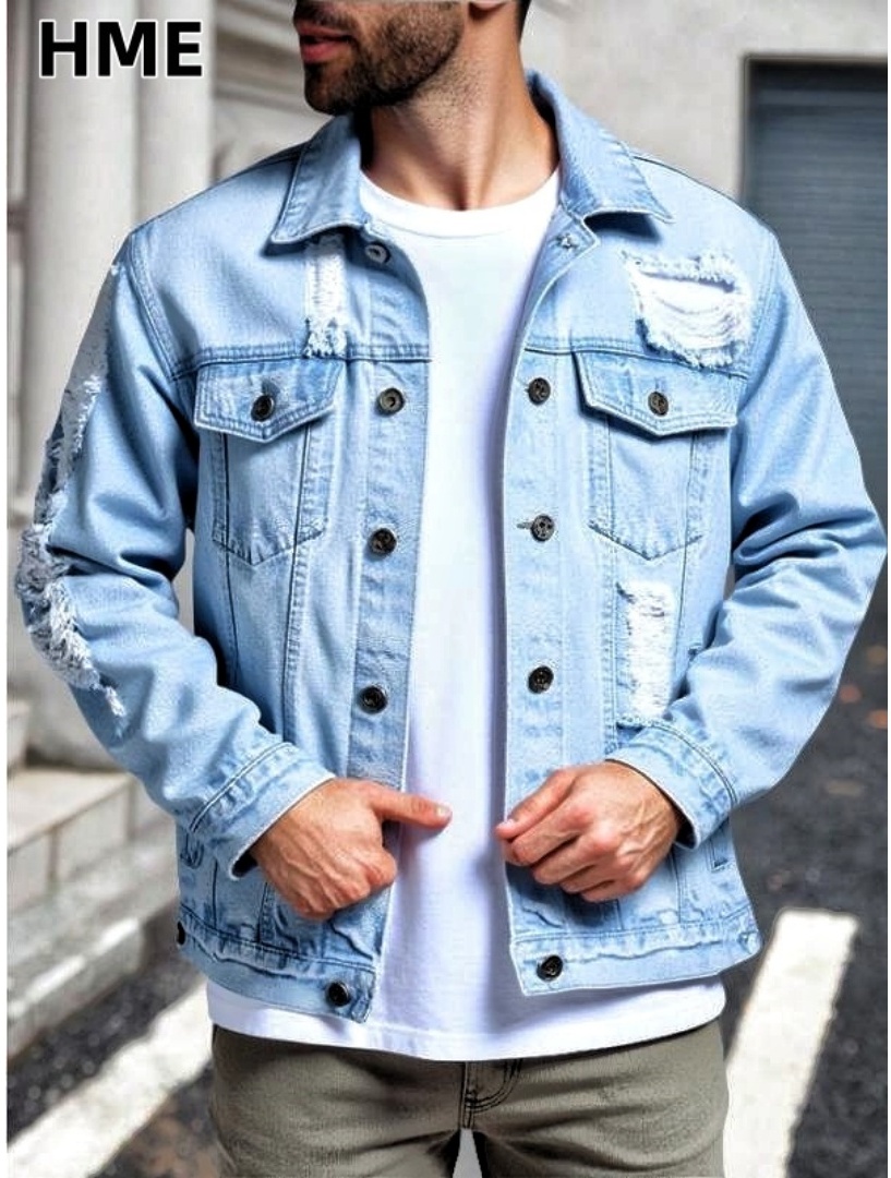 Veste denim décontractée version coréenne