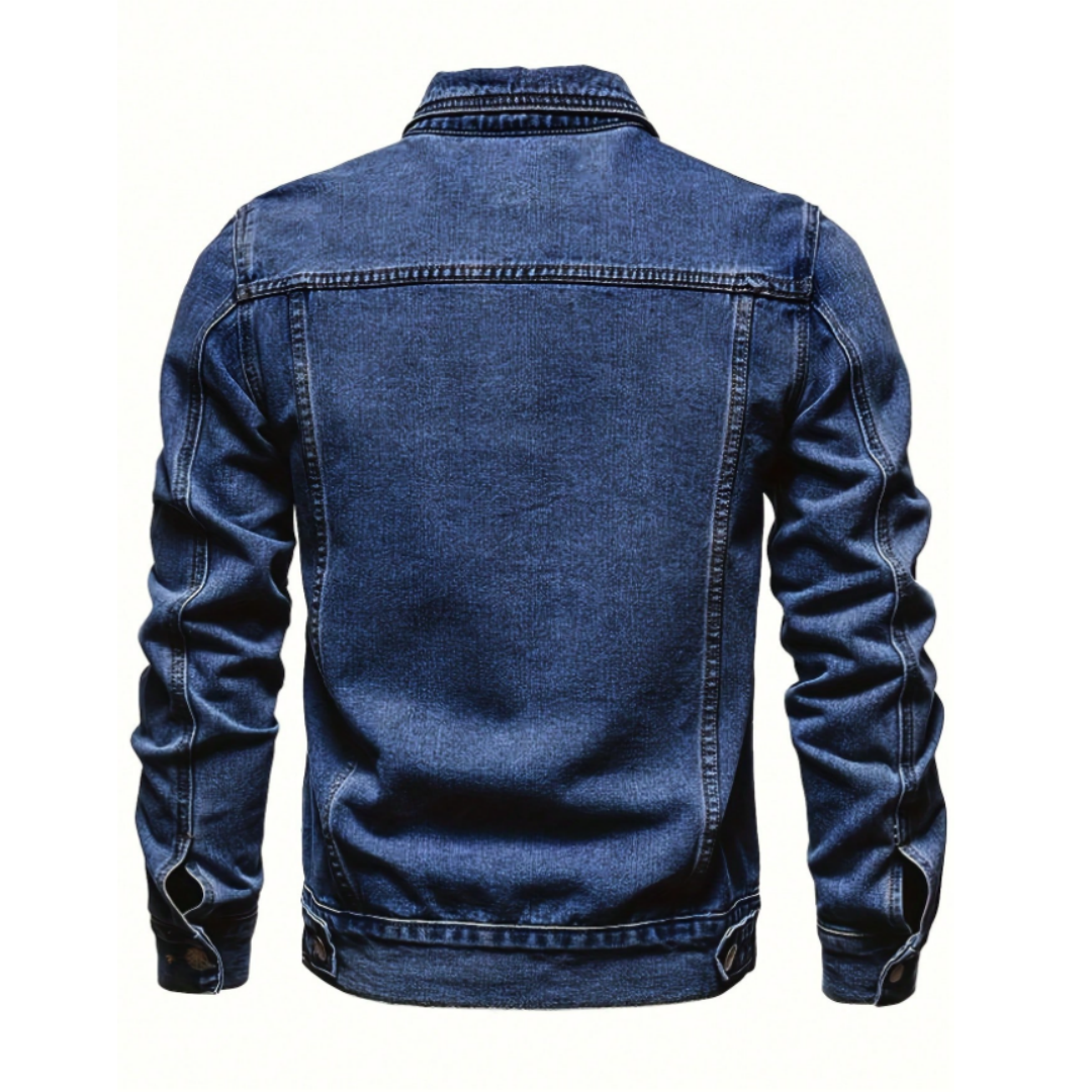 Veste denim slim