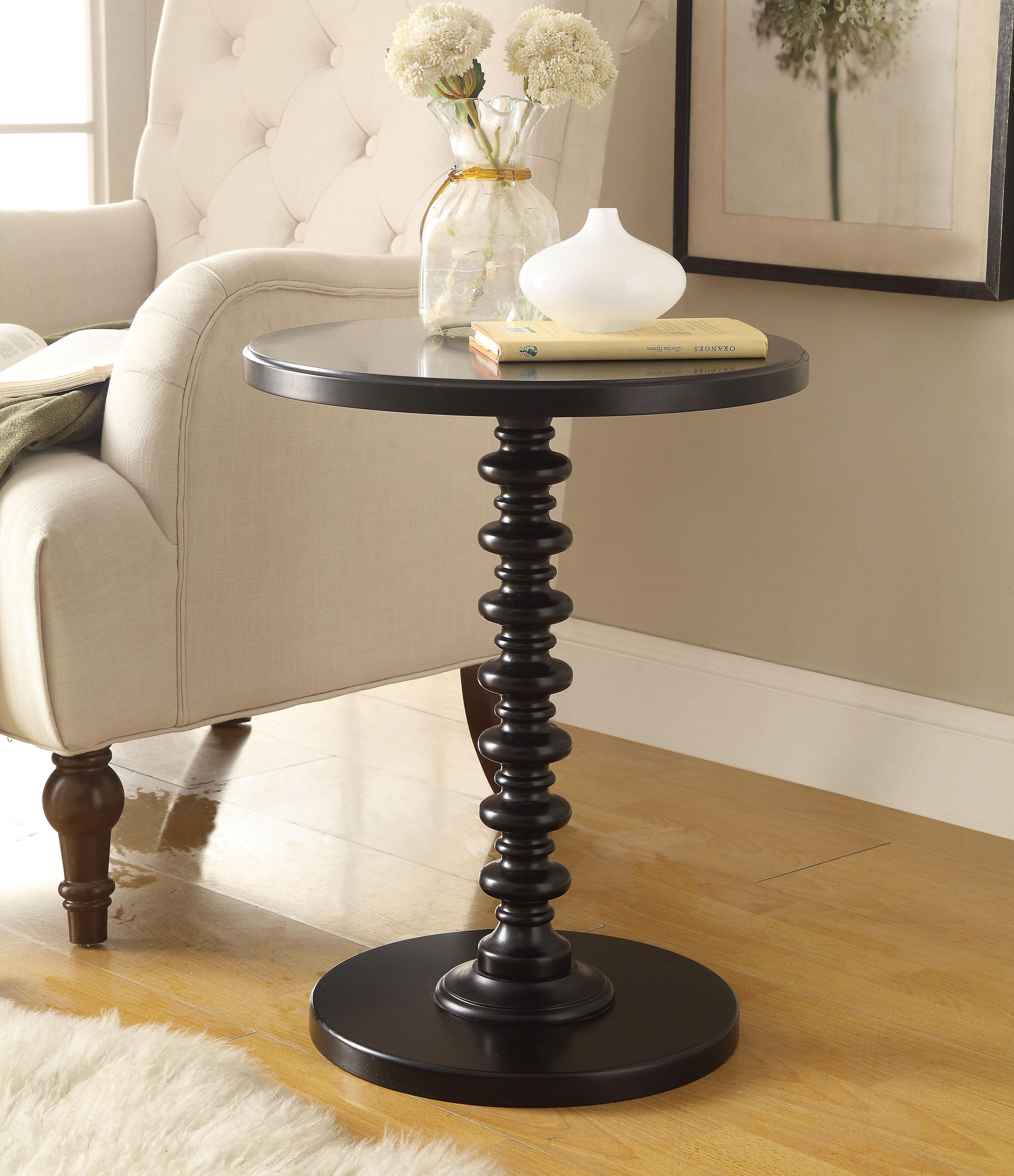 Table appoint Acton noir