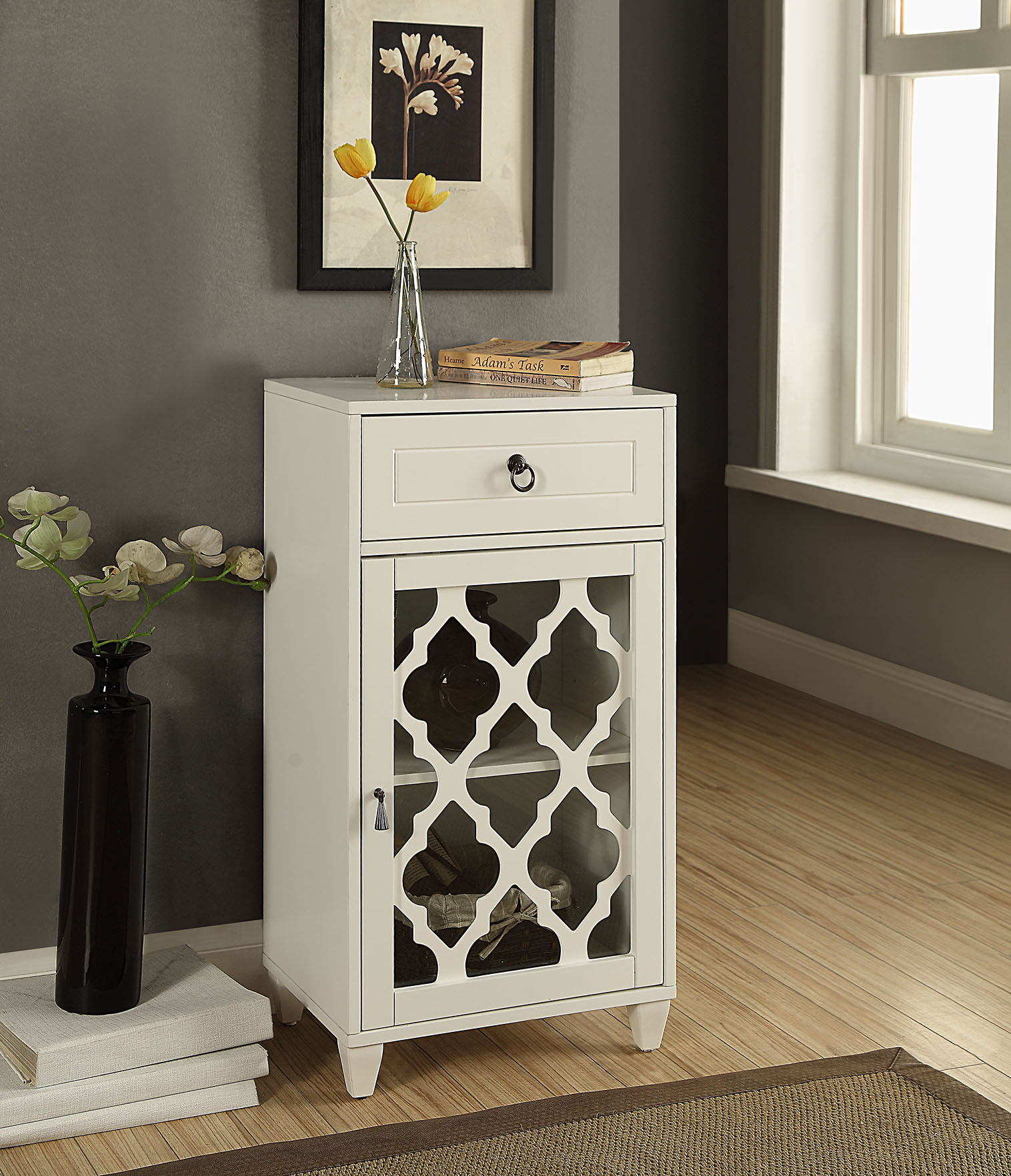 Table d'appoint Ceara blanc