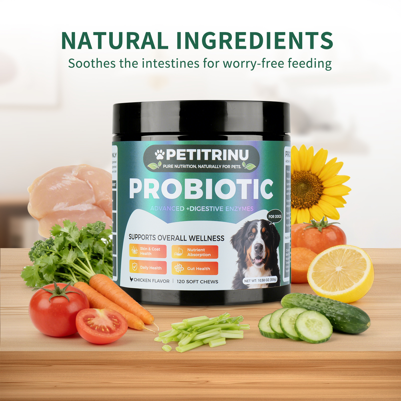 Probiotiques chiens retrait local seulement