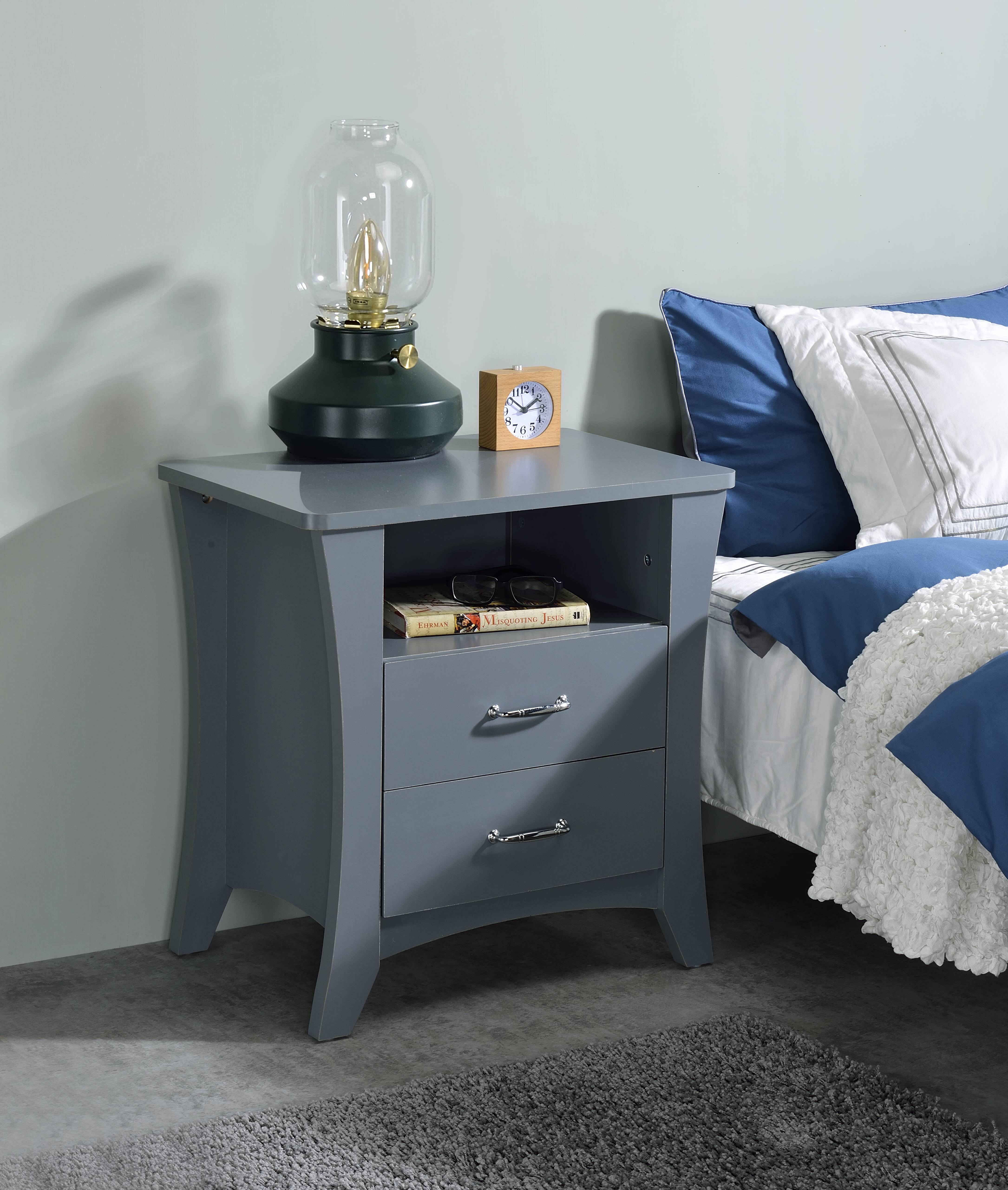 Table accent gris Colt