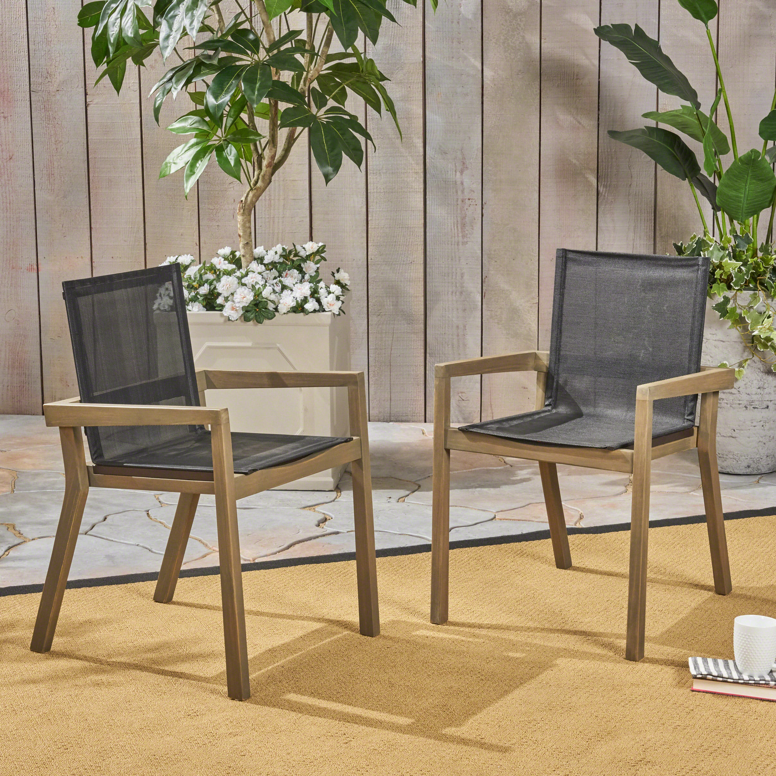 BELFAST Chaises Repas Ensemble 2