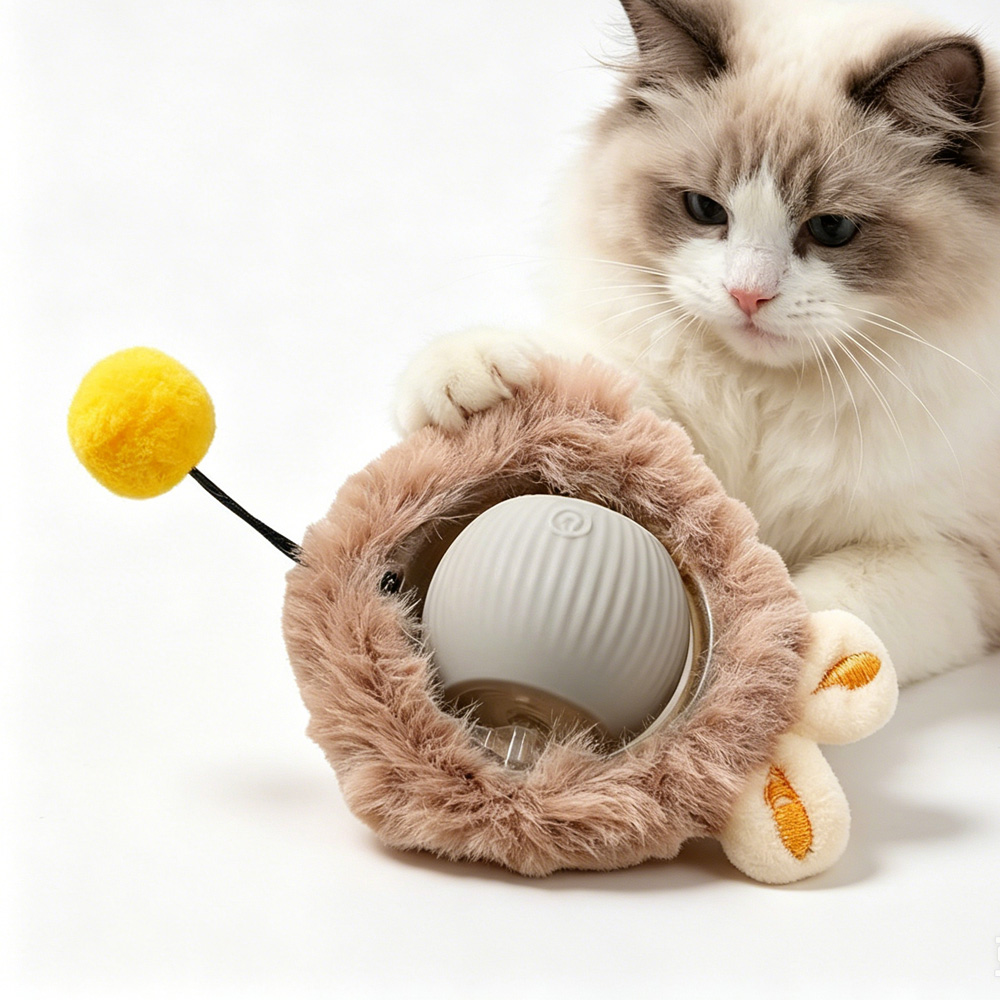 Jouet ballon électrique chien/chat intelligent