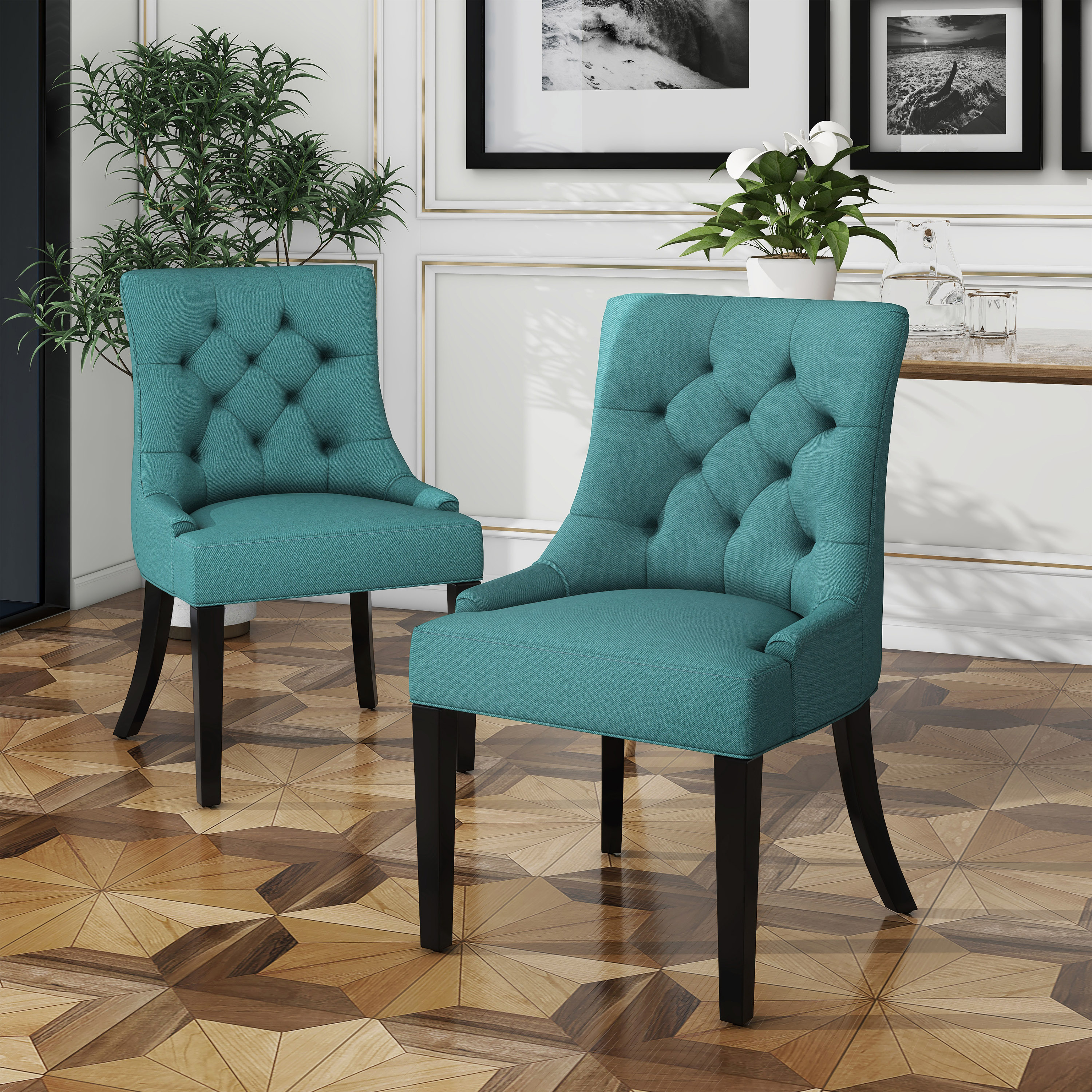 Chaise salle à manger CHENEY 2 pcs démontée