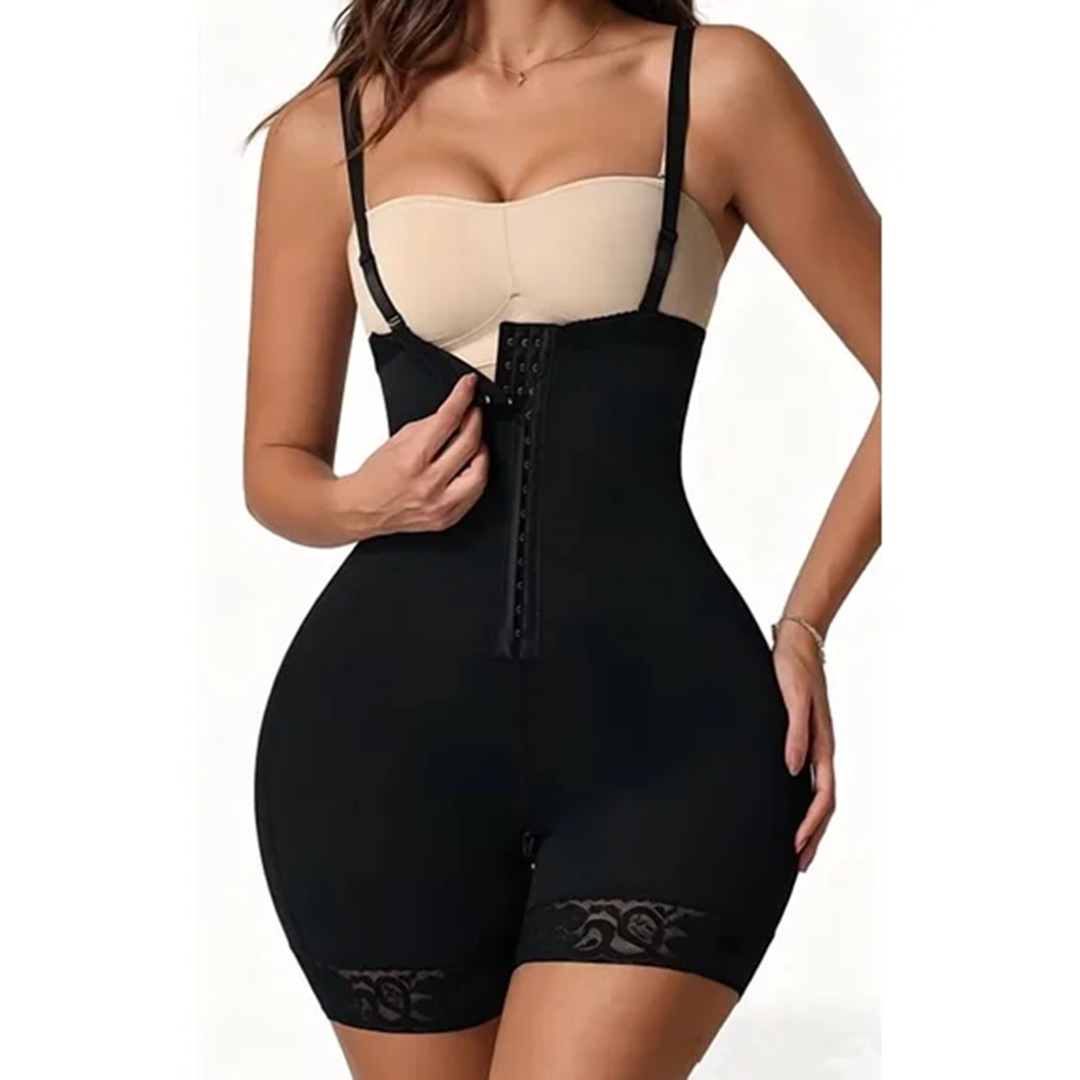 Combinaison faja gainante femme fermeture éclair contrôle
