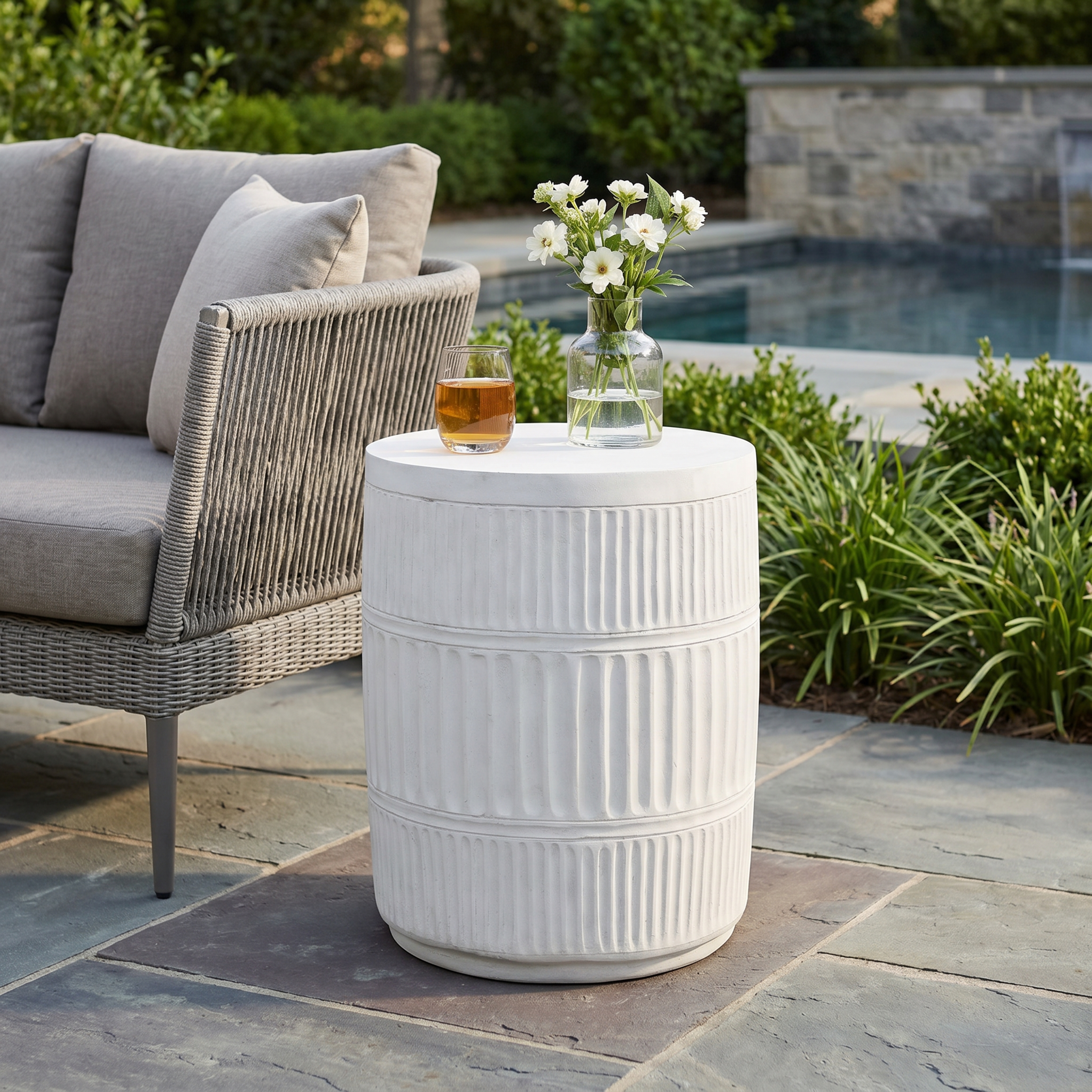 Table d'appoint terrasse patio