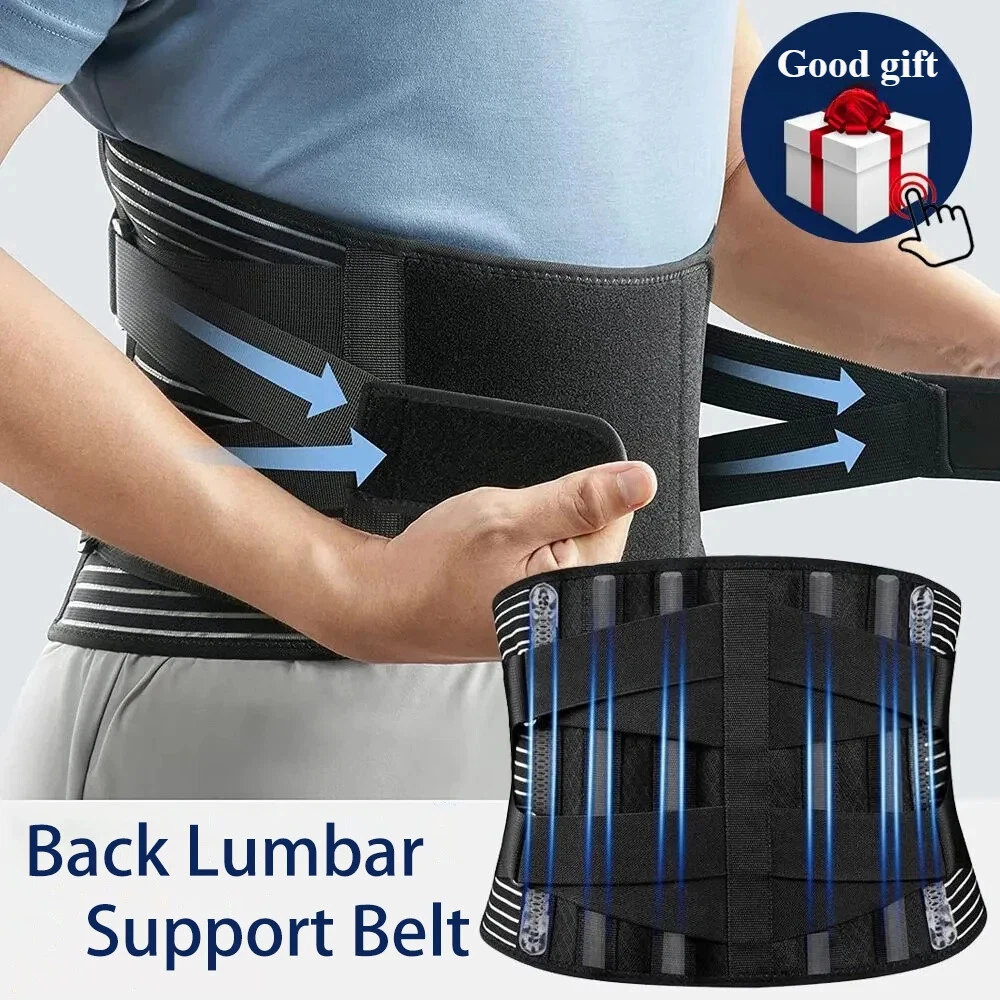 Ceinture lombaire support dos réglable homme femme soulagement douleur