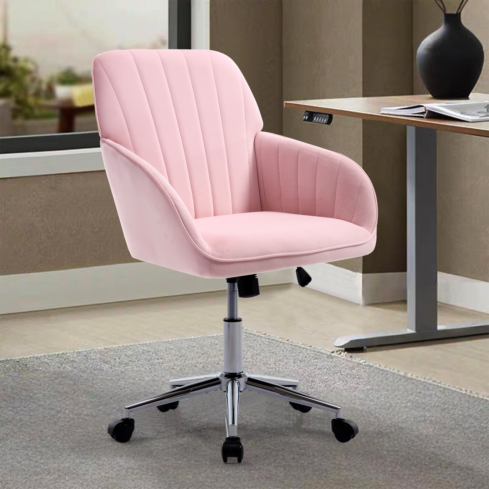 Chaise bureau TY ergonomique, dossier, noir