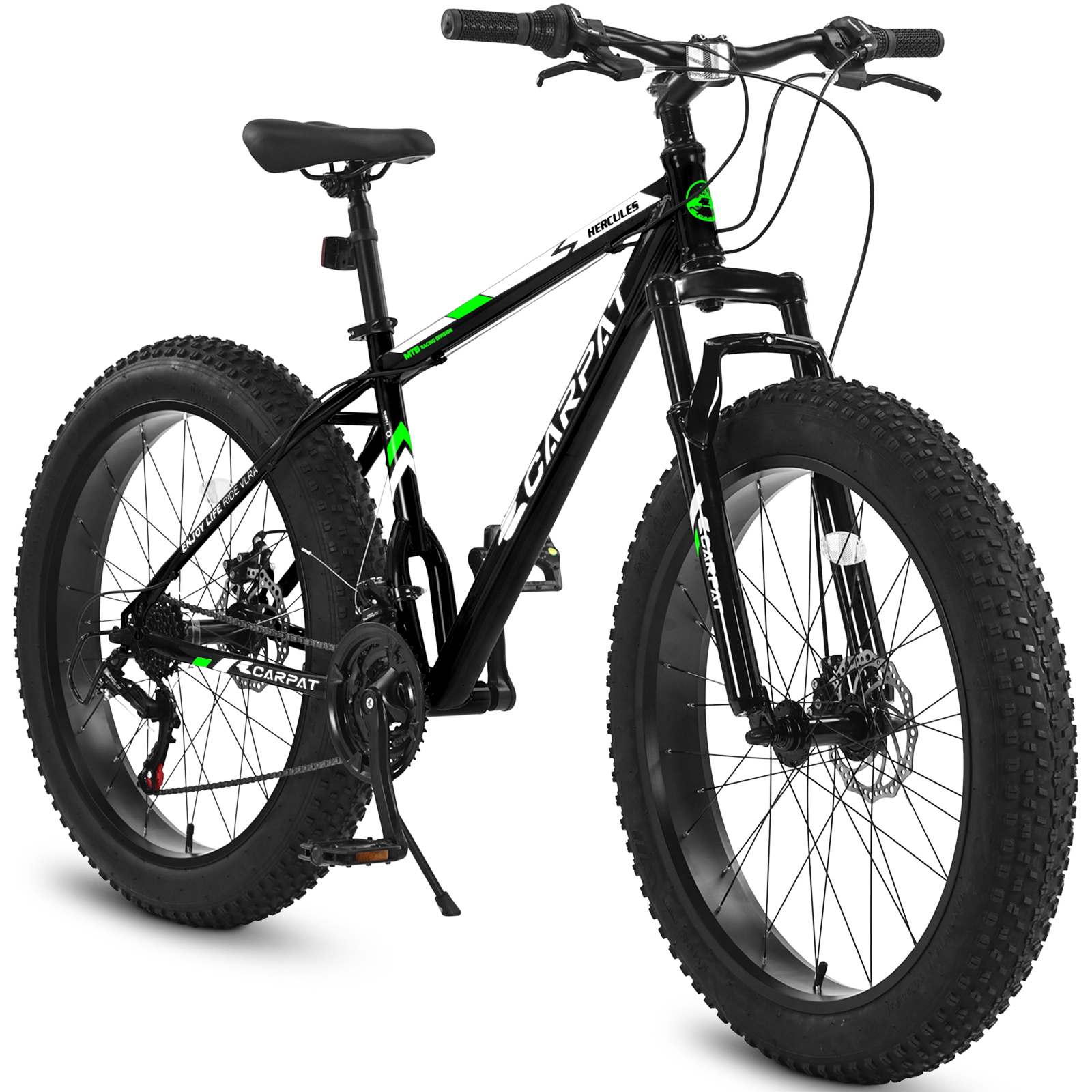 S26109 Elecony vélo pneus larges 26po 21 vitesses shimano
