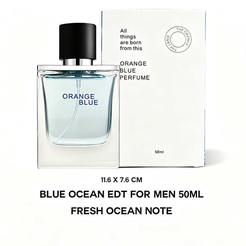 Eau de Toilette Beauty Orange Blue Homme 50ml, Scent Océan