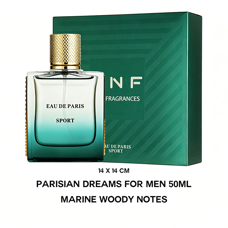 Eau de Toilette EAU DE PARIS SPORT Homme 50ml, Notes Marines