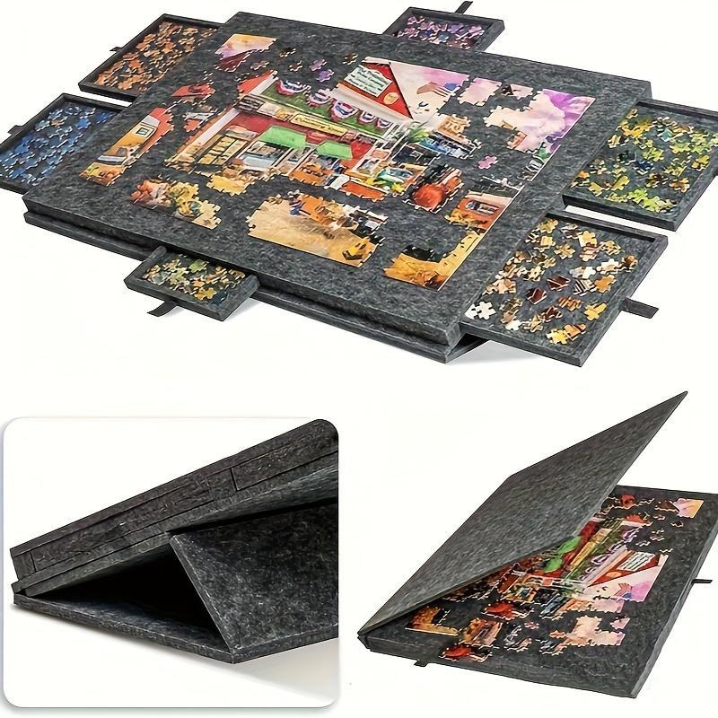 Table puzzle pliable système tri organisateur adulte jeu