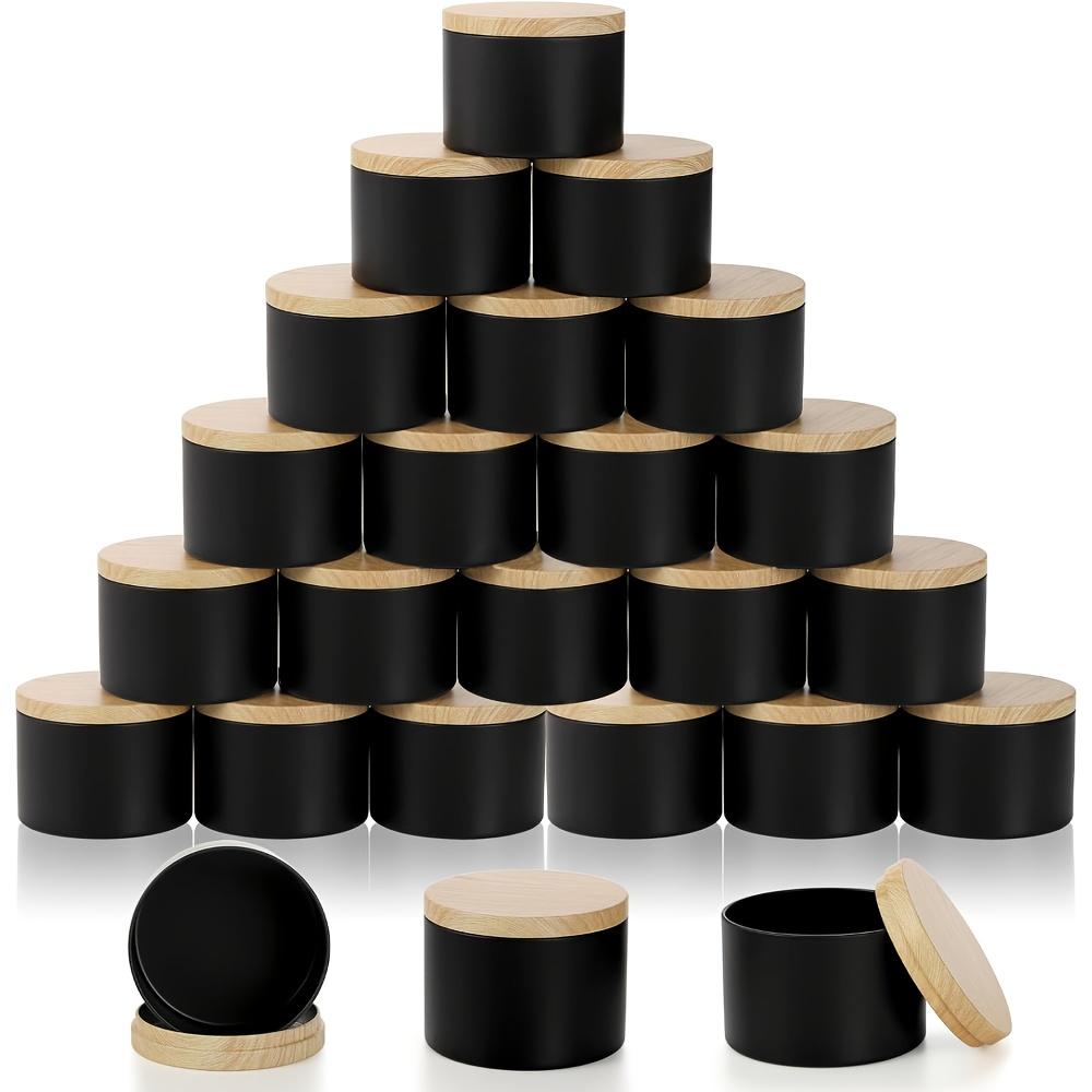 Ensemble 12 pots à bougies verre hermétiques inodores