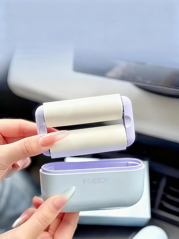 Rouleau anti-poils réutilisable de poche, voyage
