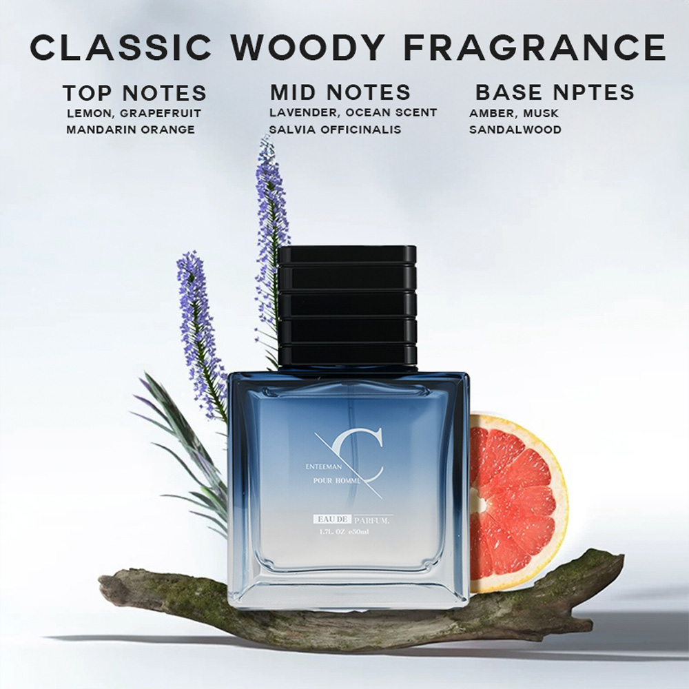 Eau de cologne aromatique longue tenue masculine