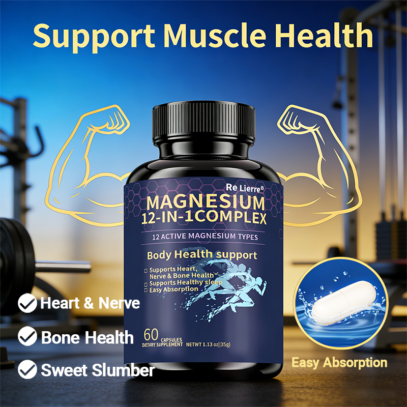 Capsules glycine lithium 12 en 1