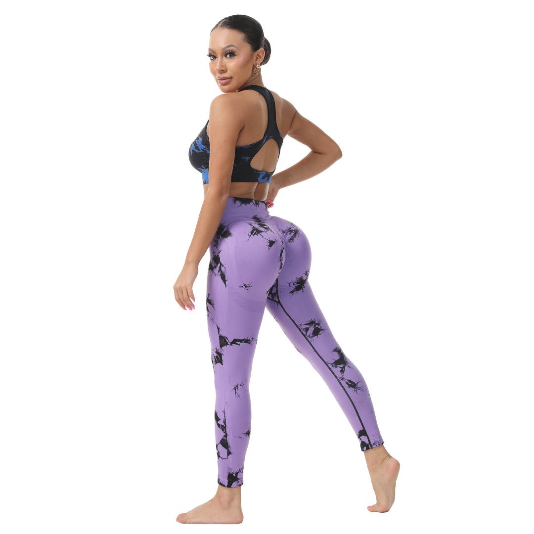 À retrait seulement - Pantalon yoga 9/10 imprimé 4 saisons