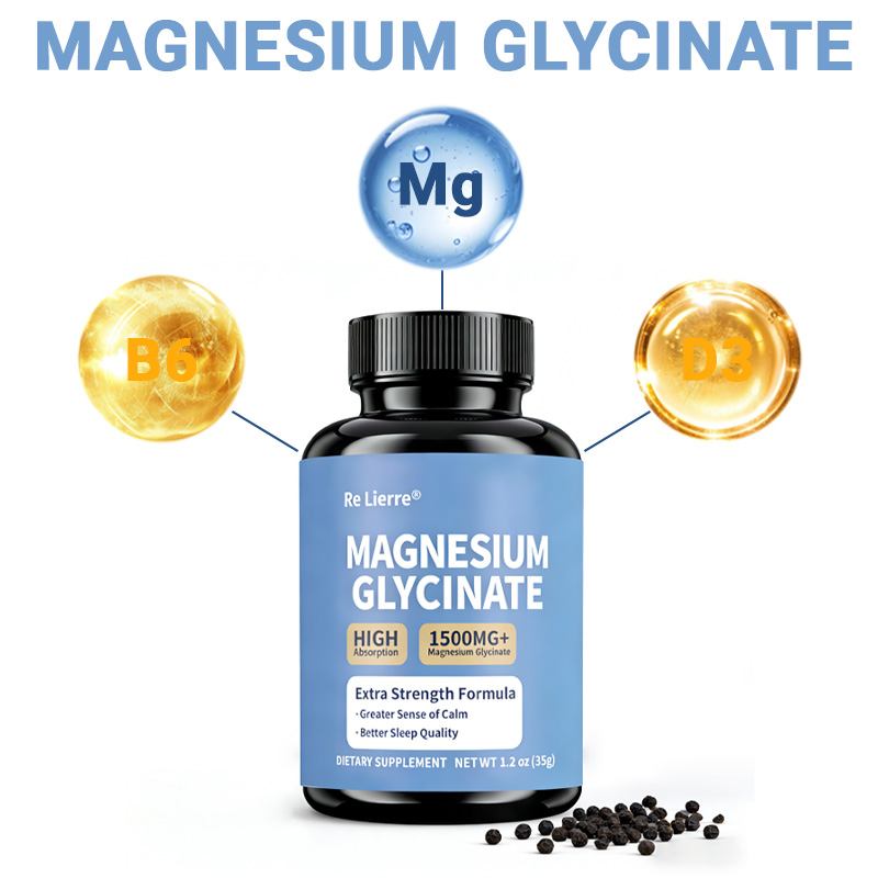 Capsules glycinate de magnésium
