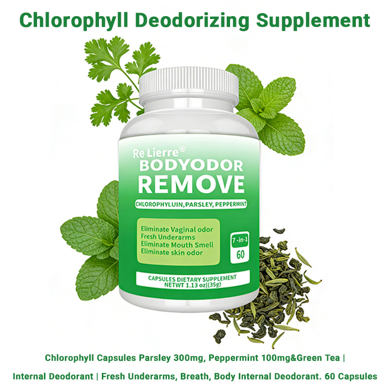 Supplément chlorophylle réducteur odeur
