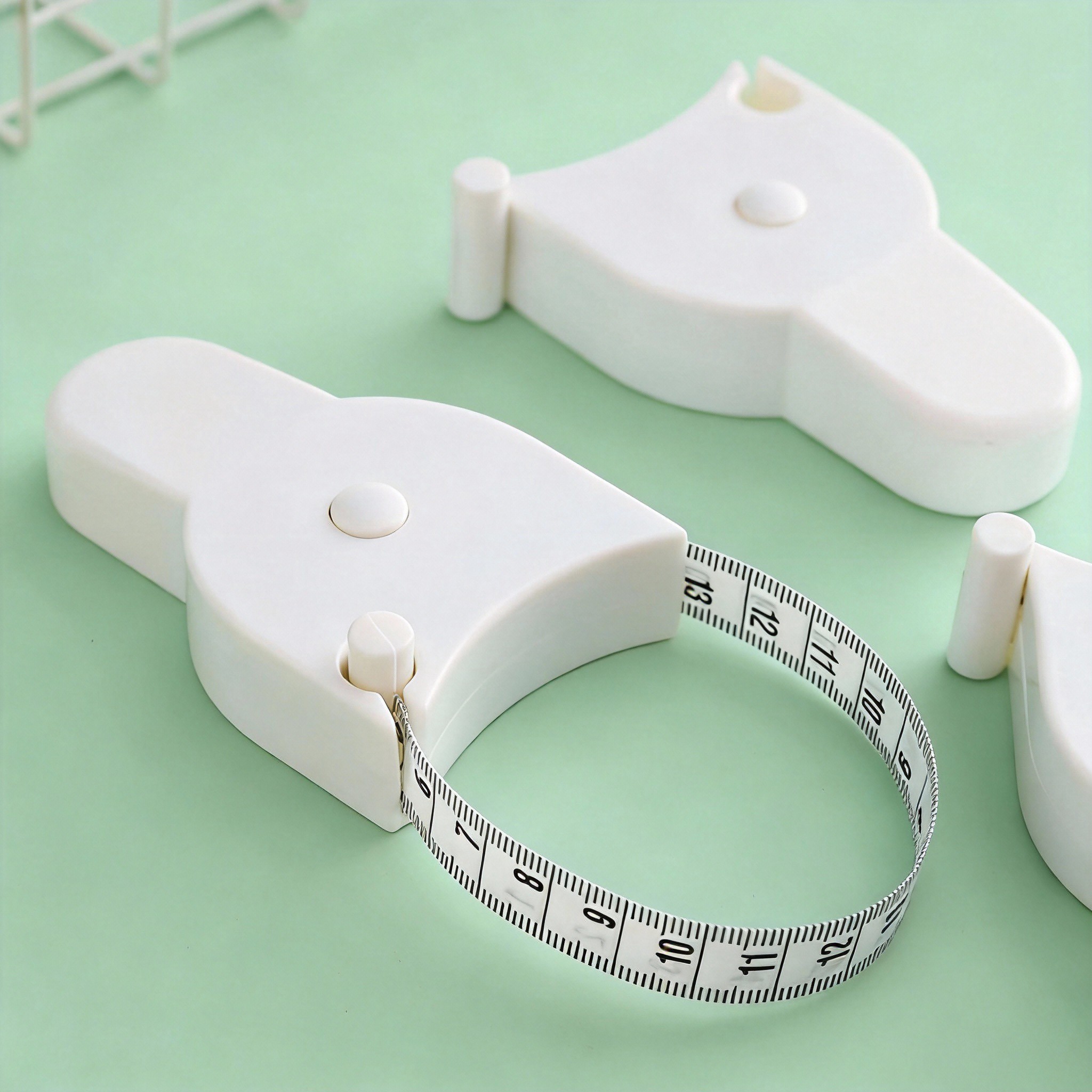 Ruban mesure 3D en Y automatique avec verrou, unité centimètre