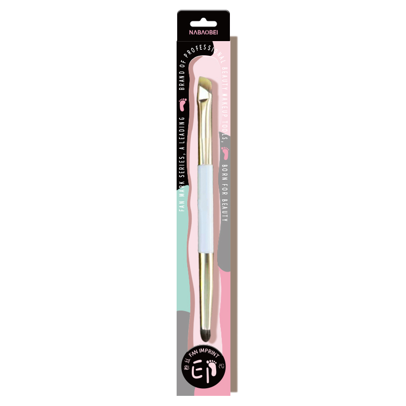 Pinceau double fard à paupières & sourcils angled combo