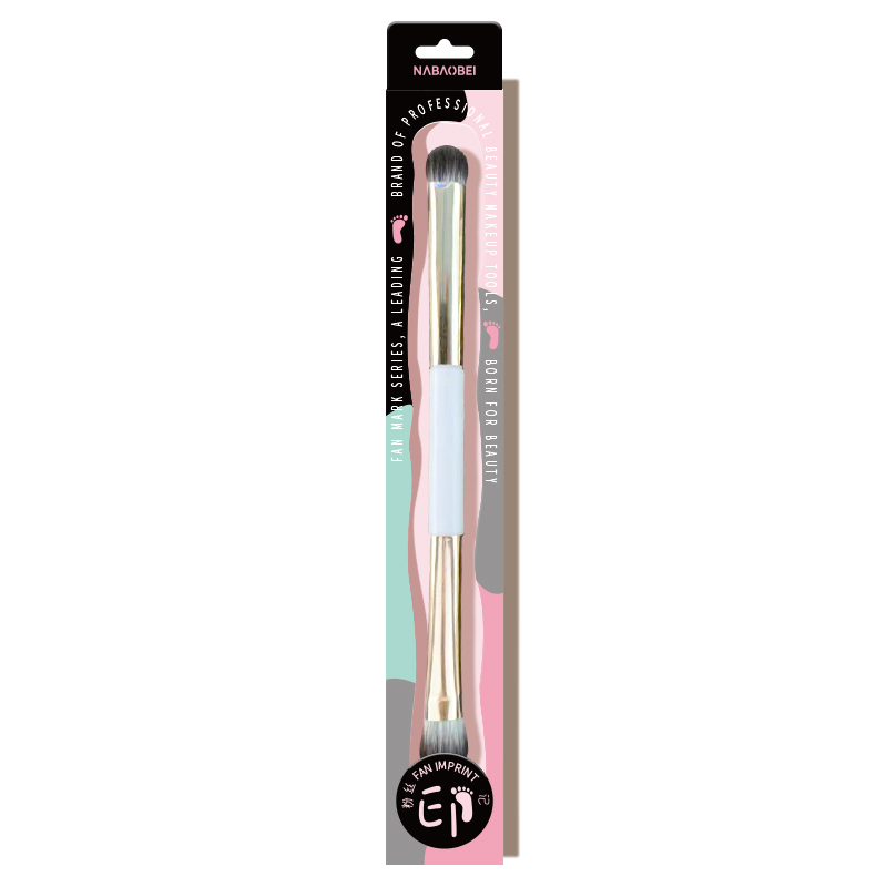 Pinceau Fard Paupières Double Embout